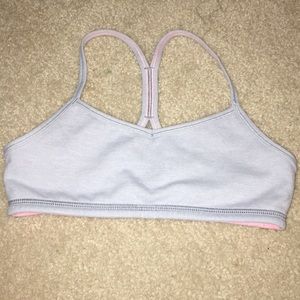 Kids sports bra.